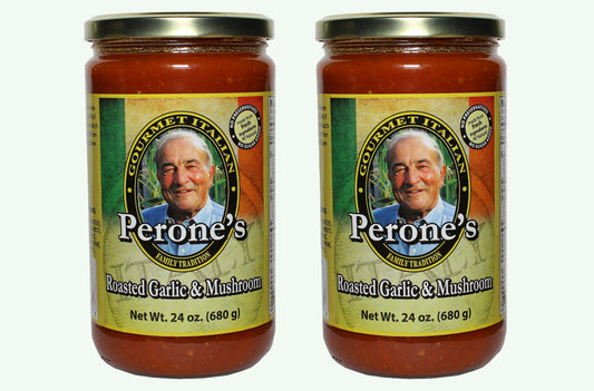 Perone’s Gourmet Italian Roasted Garlic & Mushroom — product image
